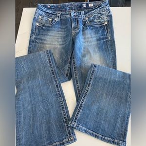 Miss Me size 30 length 36 light blue